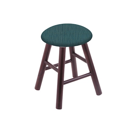 Holland Bar Stool Co Maple Vanity Stool, Medium Finish, Canter Espresso Seat RC18MSDC022